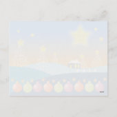 Carte postale Joyeux Noël (Dos)