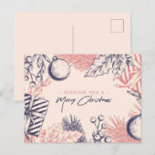 Carte postale Joyeux Noël (Devant / Derrière)