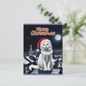 Carte Postale joyeux noël (Debout devant)