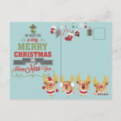 Carte Postale Joyeux Noël (Dos)