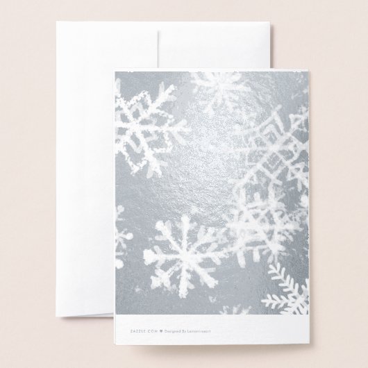 Carte postale Joyeux Noël (Derrière avec enveloppe)