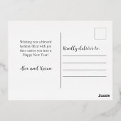 Carte postale Joyeux Noël (Verso)