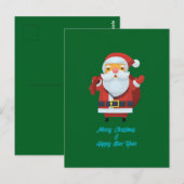 Carte Postale Joyeux Noël (Devant / Derrière)