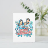 Carte Postale Joyeux Noël (Debout devant)