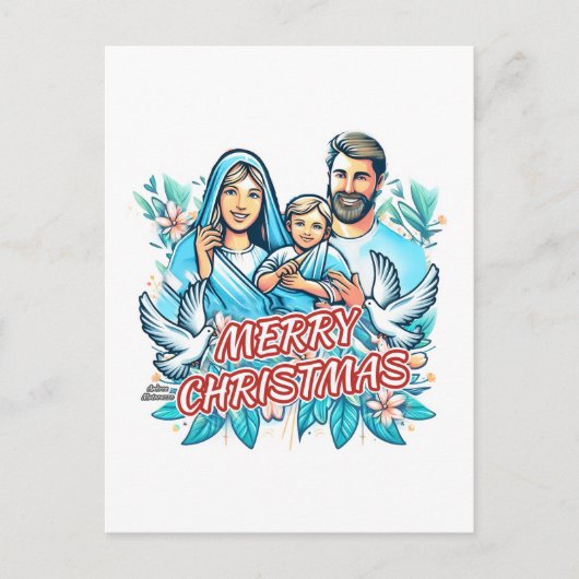 Carte Postale Joyeux Noël (Devant)