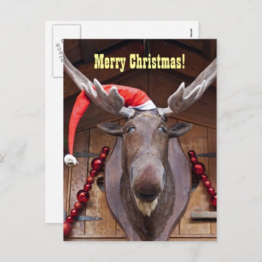 Carte postale Joyeux Noël (Devant / Derrière)