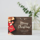 Carte postale Joyeux Noël (Debout devant)