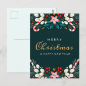 Carte postale Joyeux Noël (Devant / Derrière)