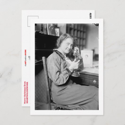 Carte Postale Joyeux Noël (Devant / Derrière)