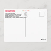 Carte Postale Joyeux Noël (Dos)