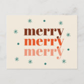 Carte Postale Joyeux Noël (Devant)