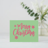 Carte Postale Joyeux Noël (Debout devant)