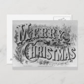 Carte postale Joyeux Noël (Devant / Derrière)