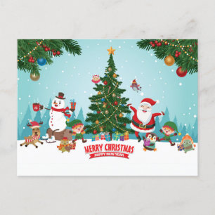 Carte postale Joyeux Noël