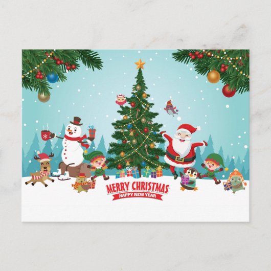 Carte postale Joyeux Noël (Devant)