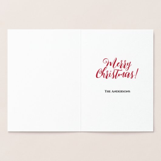 Carte postale Joyeux Noël (Intérieur)