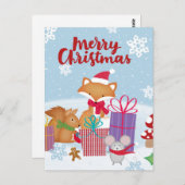 Carte Postale Joyeux Noël (Devant / Derrière)