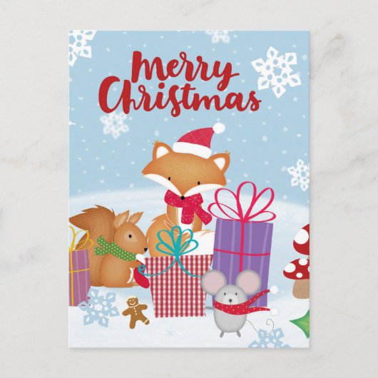 Carte Postale Joyeux Noël (Devant)