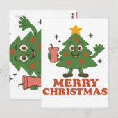 Carte Postale Joyeux Noël (Devant / Derrière)