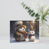 Carte Postale Joyeux Noël (Debout devant)