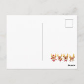 Carte postale Joyeux Noël (Dos)