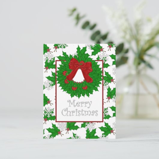 Carte postale Joyeux Noël (Debout devant)