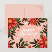 Carte postale Joyeux Noël (Devant / Derrière)