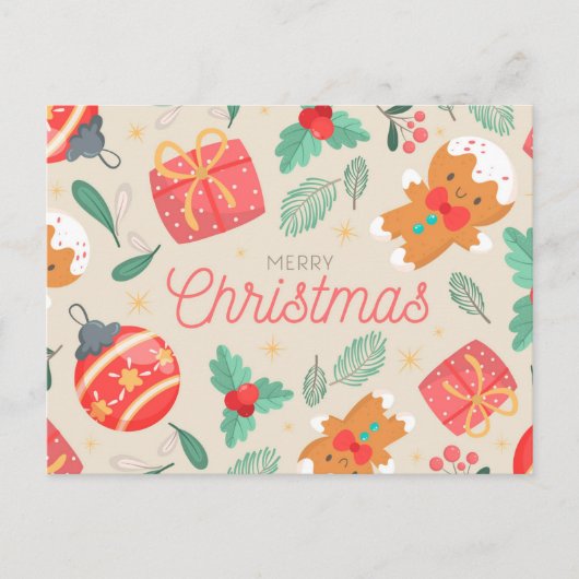 Carte postale Joyeux Noël (Devant)