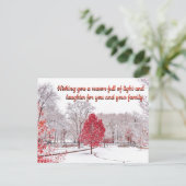 Carte Postale Joyeux Noël (Debout devant)