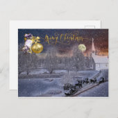 Carte Postale Joyeux Noël (Devant / Derrière)