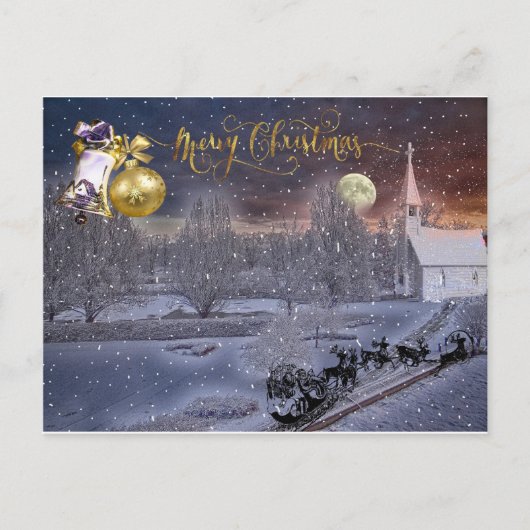 Carte Postale Joyeux Noël (Devant)