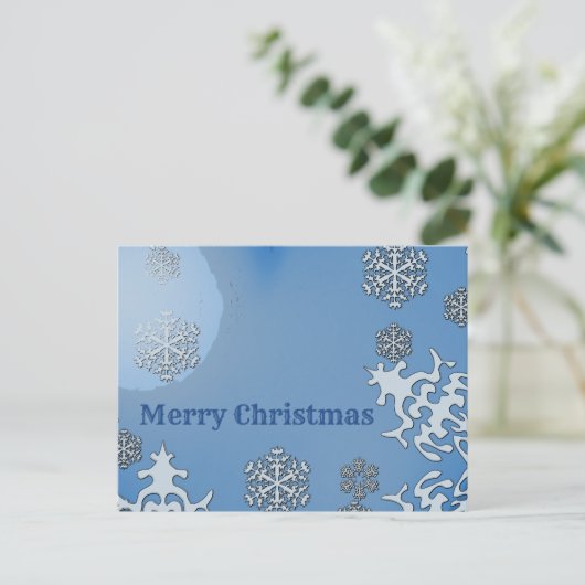 Carte postale Joyeux Noël (Debout devant)