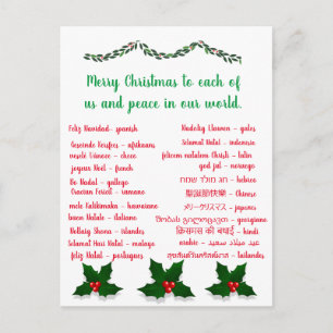 CARTE POSTALE JOYEUX NOËL