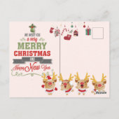 Carte Postale Joyeux Noël (Dos)