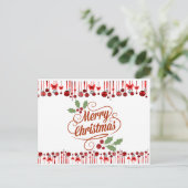 Carte Postale Joyeux Noël (Debout devant)