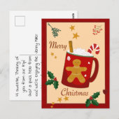 Carte Postale Joyeux Noël (Devant / Derrière)