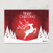 Carte Postale Joyeux Noël (Dos)