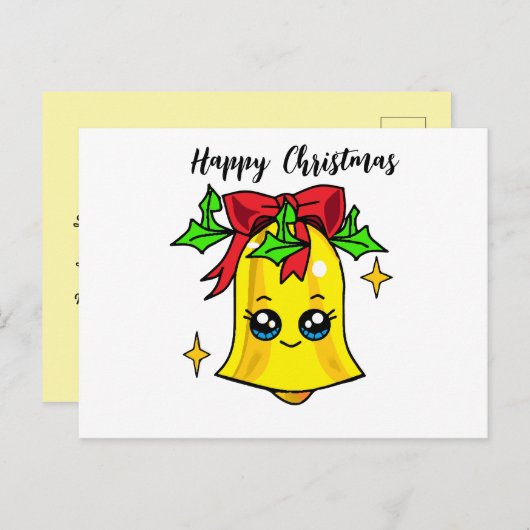 Carte Postale Joyeux Noël (Devant / Derrière)