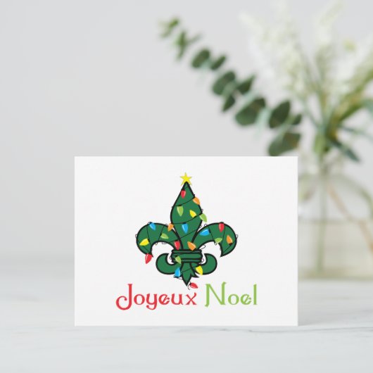Carte Postale Joyeux Noel (Debout devant)