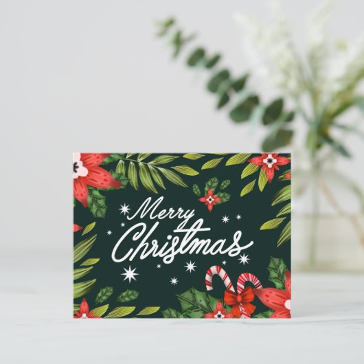 Carte postale Joyeux Noël (Debout devant)