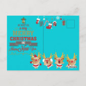 Carte Postale Joyeux Noël (Dos)