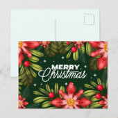 Carte postale Joyeux Noël (Devant / Derrière)