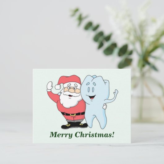 Carte postale "Joyeux Noël" (Debout devant)