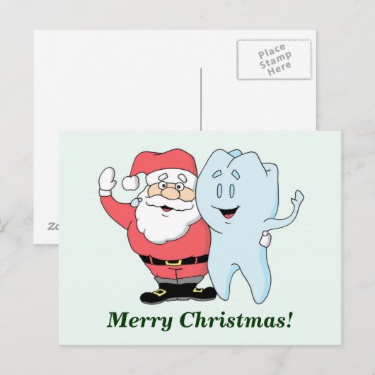 Carte postale "Joyeux Noël" (Devant / Derrière)