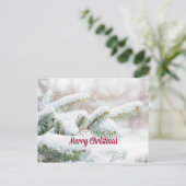 Carte postale Joyeux Noël (Debout devant)