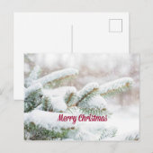 Carte postale Joyeux Noël (Devant / Derrière)
