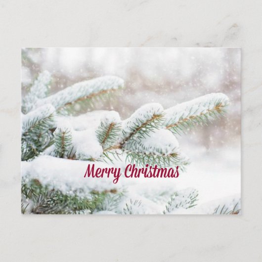 Carte postale Joyeux Noël (Devant)