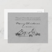 Carte postale Joyeux Noël (Devant / Derrière)