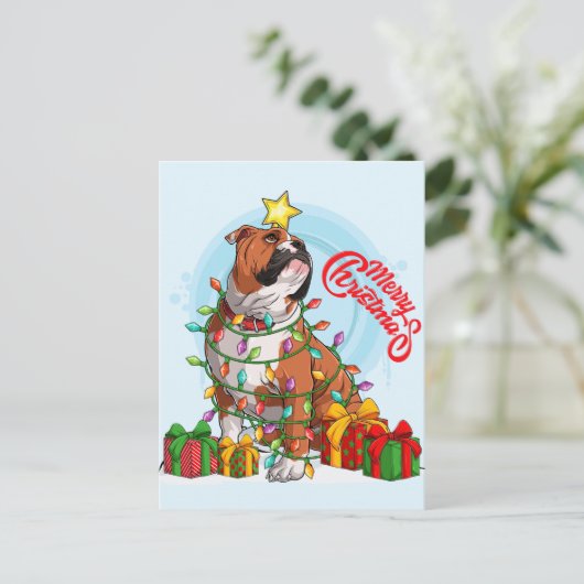 Carte postale Joyeux Noël (Debout devant)