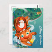 Carte postale Joyeux Noël (Devant / Derrière)